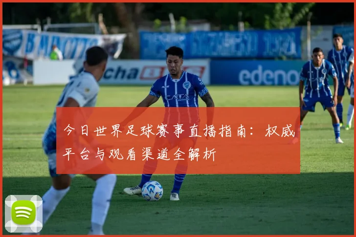 今日世界足球赛事直播指南：权威平台与观看渠道全解析